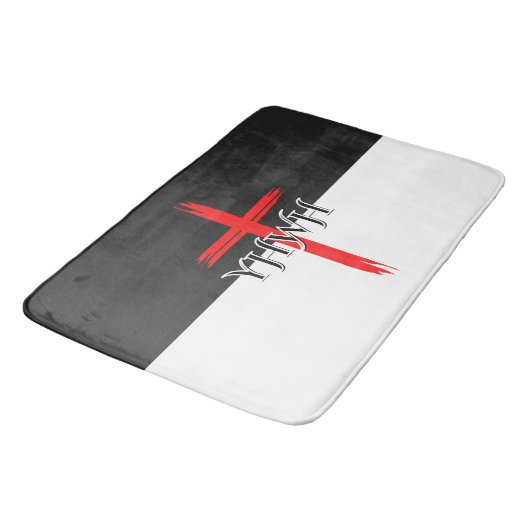 YHWH Bath Mat Badematte (Schrägansicht)