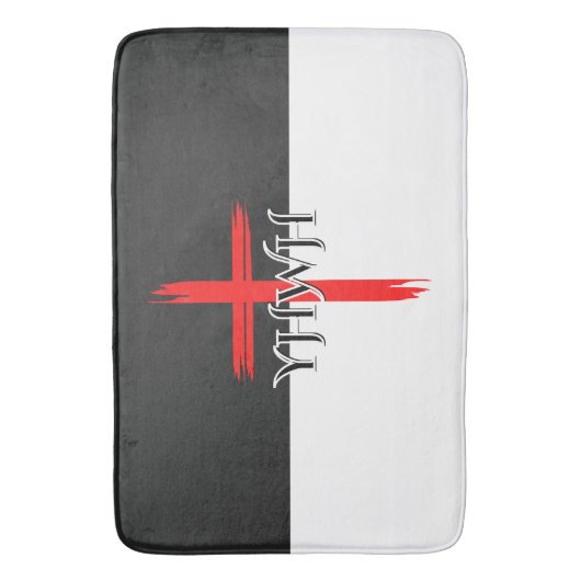 YHWH Bath Mat Badematte (Vorderseite Vertikal)