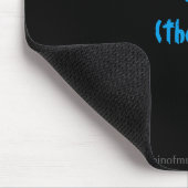 YHWH Bible Quotes Mousepad (Ecke)