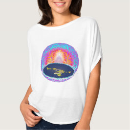 YHWH CreationWomens Flowy Kreis-Spitze T-Shirt