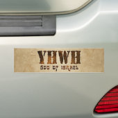 YHWH Jehovah Autoaufkleber (Auf Auto)