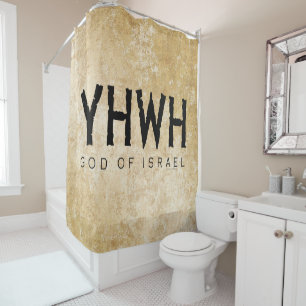 YHWH (Jehovah) Duschvorhang