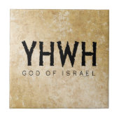YHWH (Jehovah) Fliese (Vorderseite)