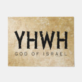 YHWH (Jehovah) Fußmatte (Vorderseite)