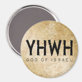 YHWH Jehovah Magnet (Vorderseite/Rückseite)