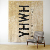 YHWH (Jehovah) Wandteppich (Beispiel)