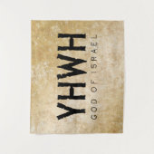 YHWH (Jehovah) Wandteppich (Vorderseite)