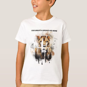 YHWH Löwe Christliches T-Shirt