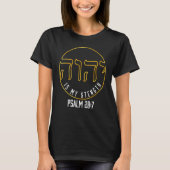 Yhwh Tetragrammaton Yahweh Elohim Hebrew Israelite T-Shirt (Vorderseite)