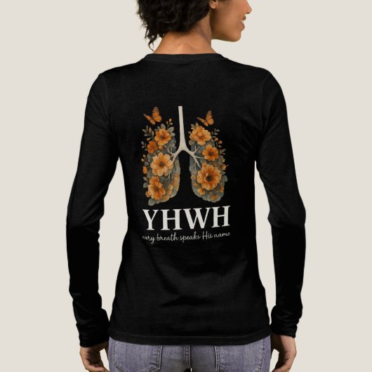 YHWH Tri-Blend SHIRT (Rückseite)