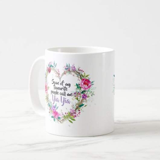 Yia Yias Tasse (Vorderseite Links)