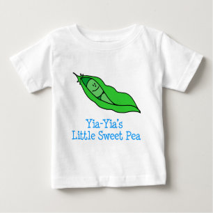 Yia-Yias wenig süße Erbse Baby T-shirt
