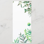 Yianni Menu Menükarte (Rückseite)