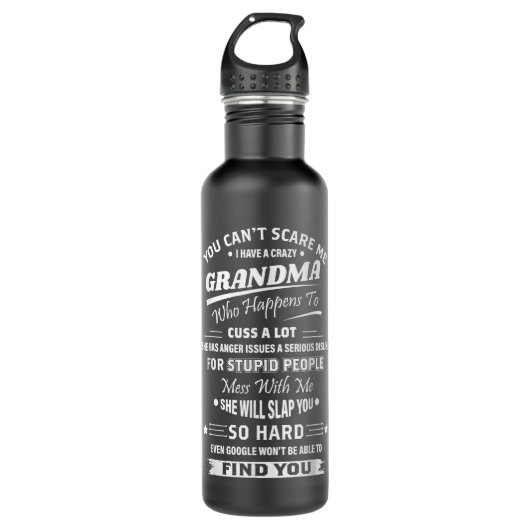 Yiayia ist mein Name Yiayia Geschenke für Griechen Edelstahlflasche (Vorderseite)