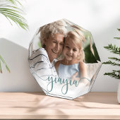 Yiayia | Oma Script Overlay Fotoblock