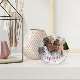 Yiayia | Oma Script Overlay Fotoblock