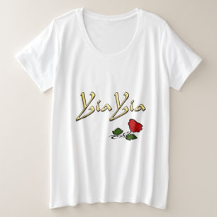 YiaYia-Rose Große Größe T-Shirt