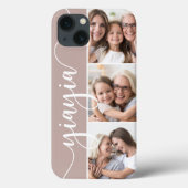 Yiayia Script Oma Foto Case-Mate iPhone Hülle (Rückseite)