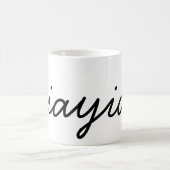 Yiayia-Tasse Kaffeetasse (Mittel)