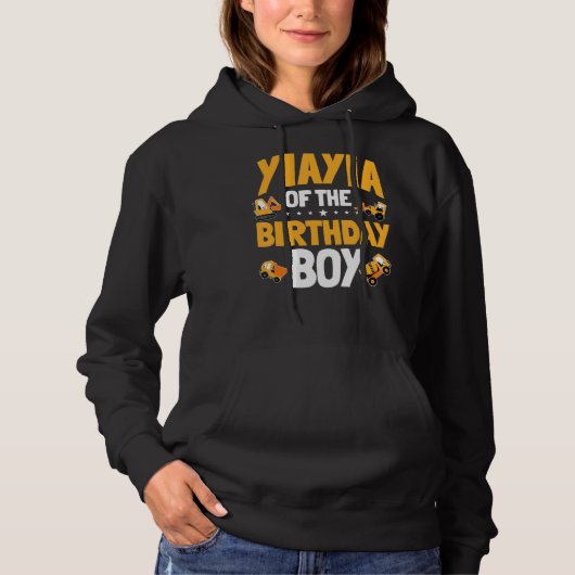 Yiayia von der Geburtsjubiläumsarbeitsfirma Bda Hoodie (Vorderseite)