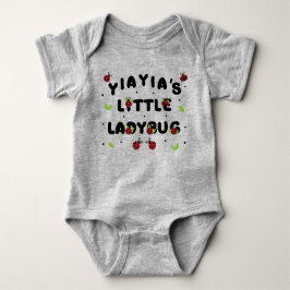 Yiayias Kleine Ladybug - Niedlich Baby Strampler