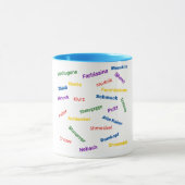 Yiddish Insults Mug Tasse (Zentrum)
