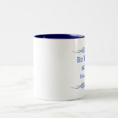 Yiddish Segen-Tasse Zweifarbige Tasse (Mittel)