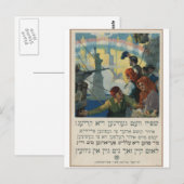 Yiddish_WWI_poster Postkarte (Vorne/Hinten)