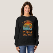 Yield Engineer Job  Thanksgiving Sweatshirt (Vorne ganz)