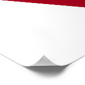 Yield-Zeichen Poster (Ecke)