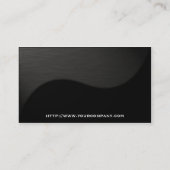 Yiin u. Yang "balancierten" elegante Visitenkarte (Rückseite)