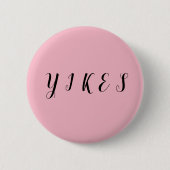 Yikes Meme Knopf Button (Vorderseite)