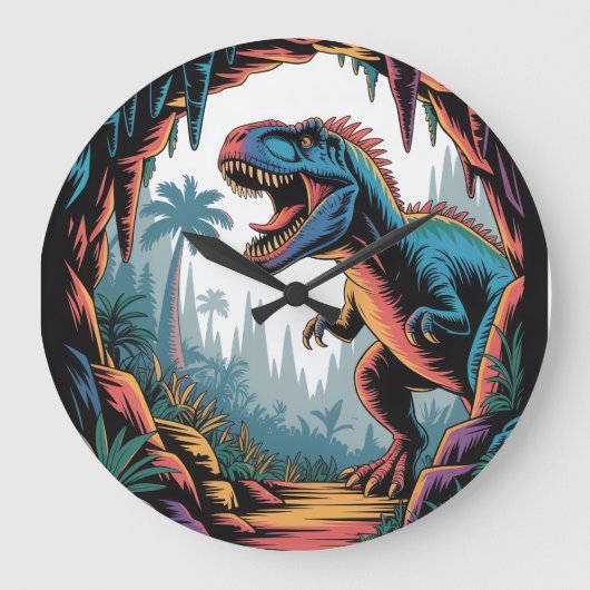 Yikes! That One’s Big Große Wanduhr (Vorderseite)