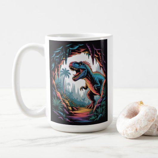 Yikes! That One’s Big Kaffeetasse (Mit Donut)