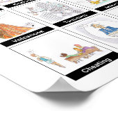 Yikes! Was hast du vor? Poster (Ecke)