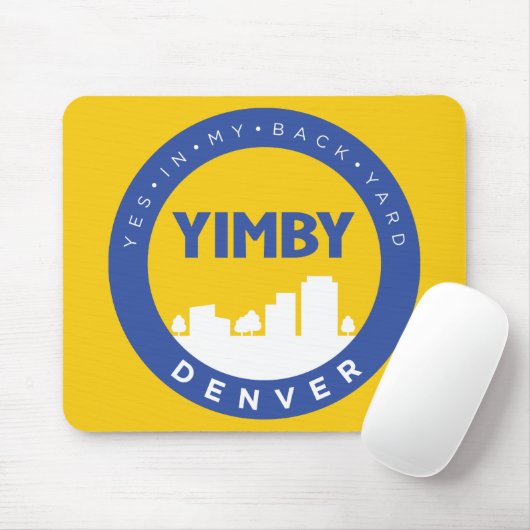 YIMBY Denver Mousepad (Mit Mouse)
