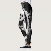 Yin and Yang Asian Dragons Leggings (Links)