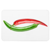 Yin and Yang Chili Paprikaschoten Magnet (Horizontal)