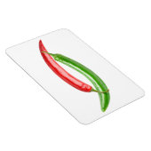 Yin and Yang Chili Paprikaschoten Magnet (Rechte Seite)