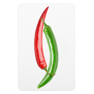 Yin and Yang Chili Paprikaschoten Magnet