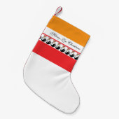 Yin and Yang Christmas Ball Kleiner Weihnachtsstrumpf (Vorderansicht (hängend))