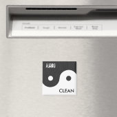 Yin and Yang Clean / Dirty Dish Wsher Magnet (In Situ (Geschirrspüler))