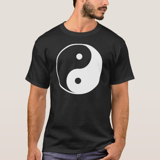Yin and Yang Football T - Shirt (Vorderseite)
