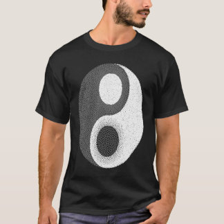 Yin and Yang New Age and Spiritual Yoga Meditation T-Shirt