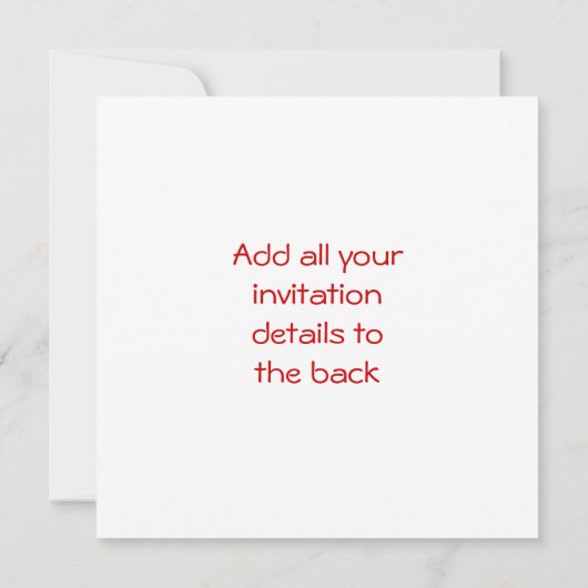 Yin and Yang Ornament Einladung (Rückseite)