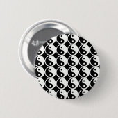 Yin and Yang Pattern Button (Vorne & Hinten)