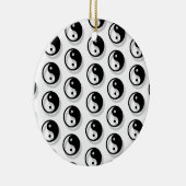 Yin and Yang Pattern Keramik Ornament (Rechts)