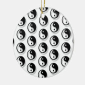 Yin and Yang Pattern Keramik Ornament (Links)