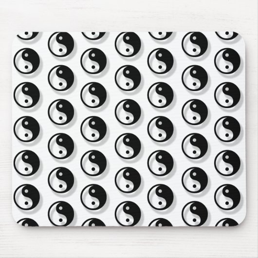 Yin and Yang Pattern Mousepad (Vorne)