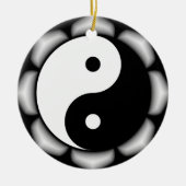 Yin and Yang Round Ornament (Vorne)